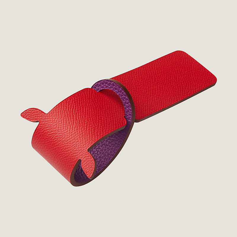 Cow luggage tag | Hermès USA